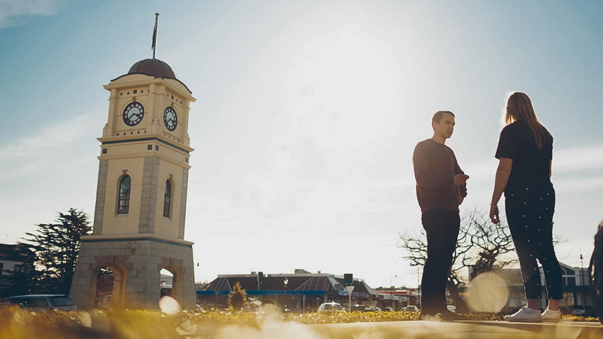 La belle ville de Feilding — Nouvelle-Zélande