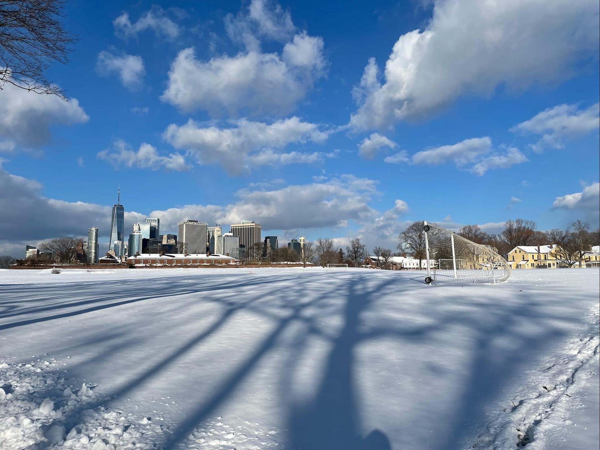 Ouverture du Village d’Hiver sur Governor Island — 