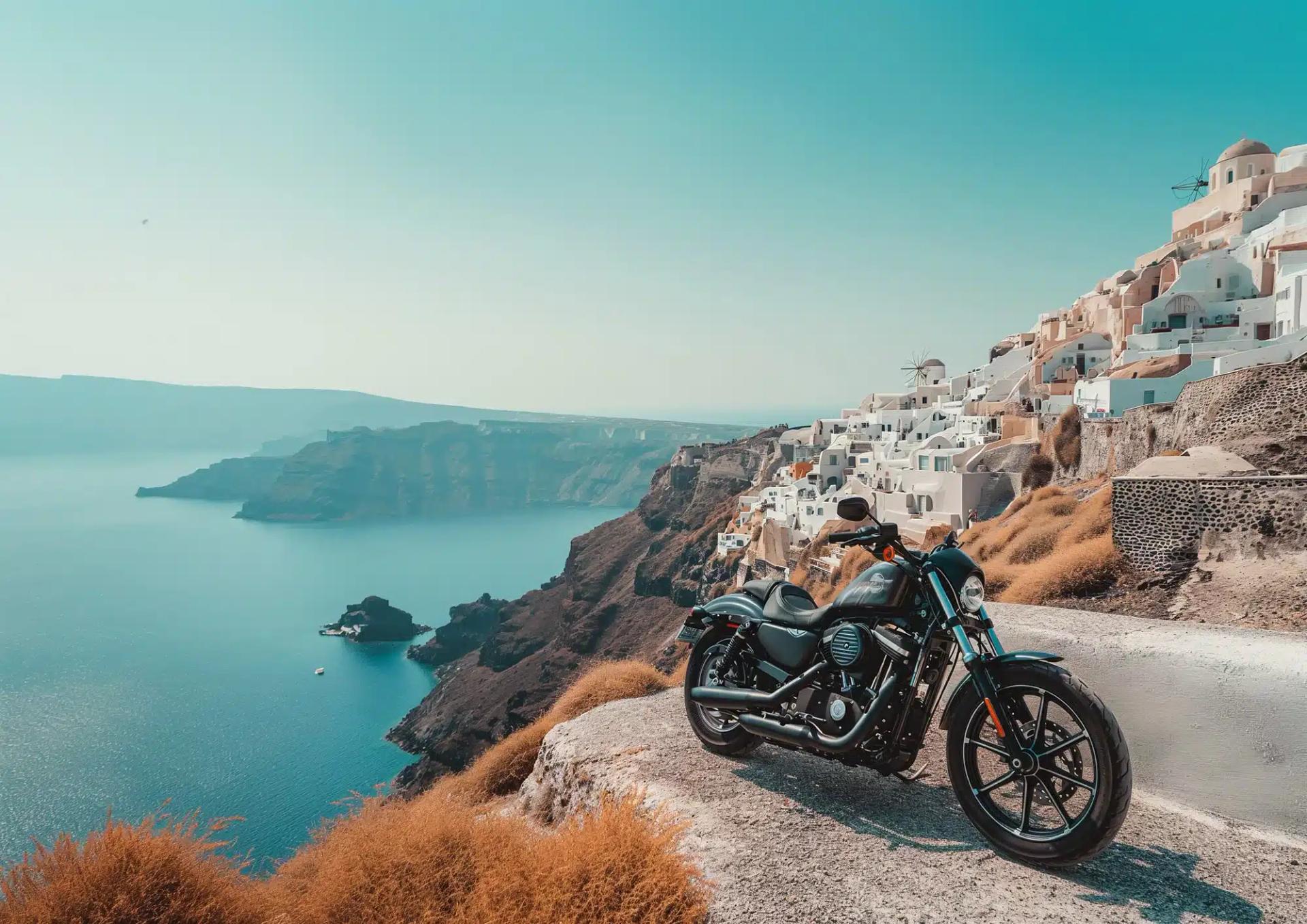 Comment louer une moto à Santorin pour découvrir l’île — Santorin