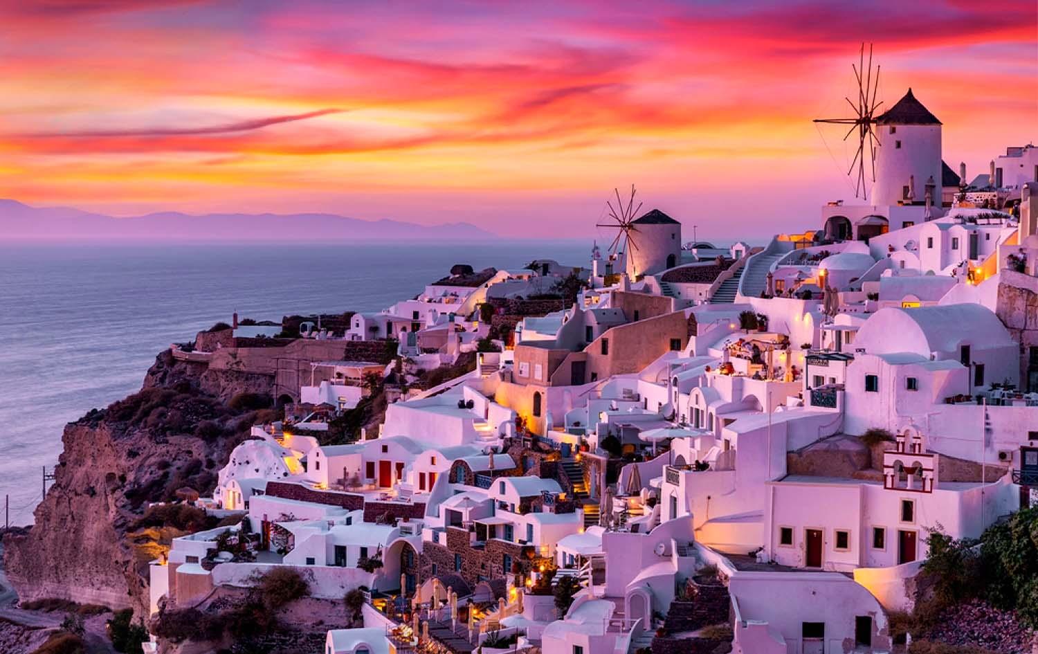 Coucher de soleil à Oia, Santorin : une expérience à ne pas manquer — Santorin