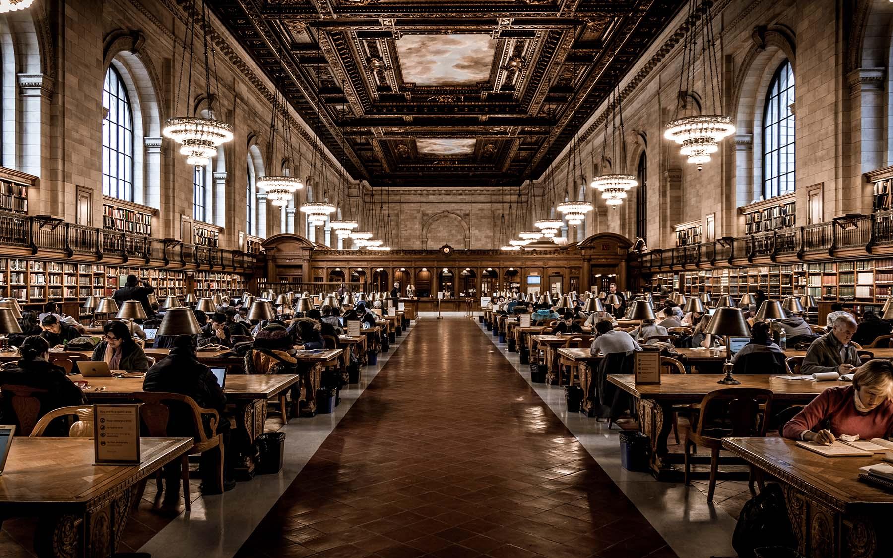 New York Public Library – La bibliothèque historique — New York