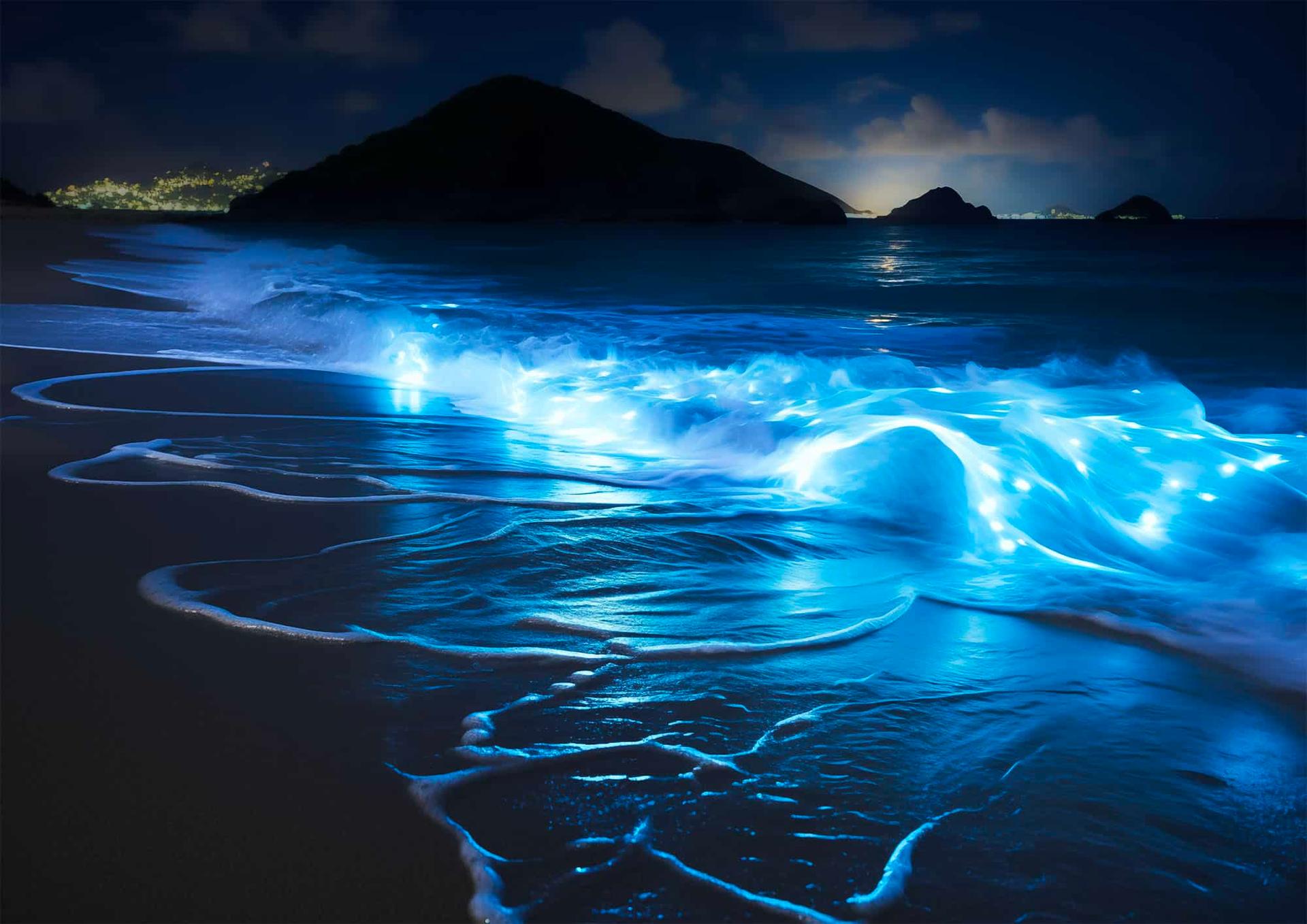 5 Endroits Bioluminescents dans le Monde — 
