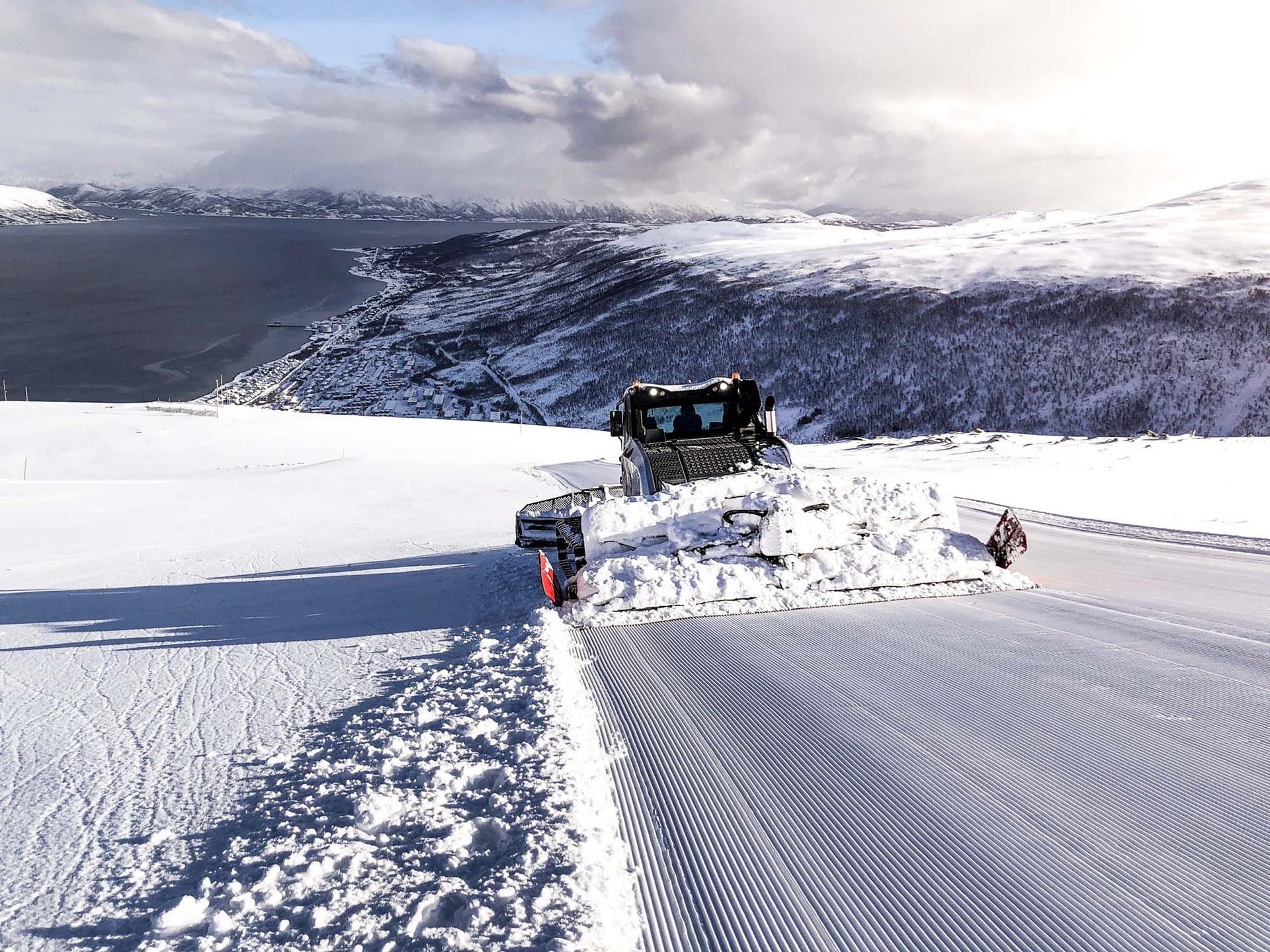 Faire du ski au Tromsø Alpinpark — Norvège