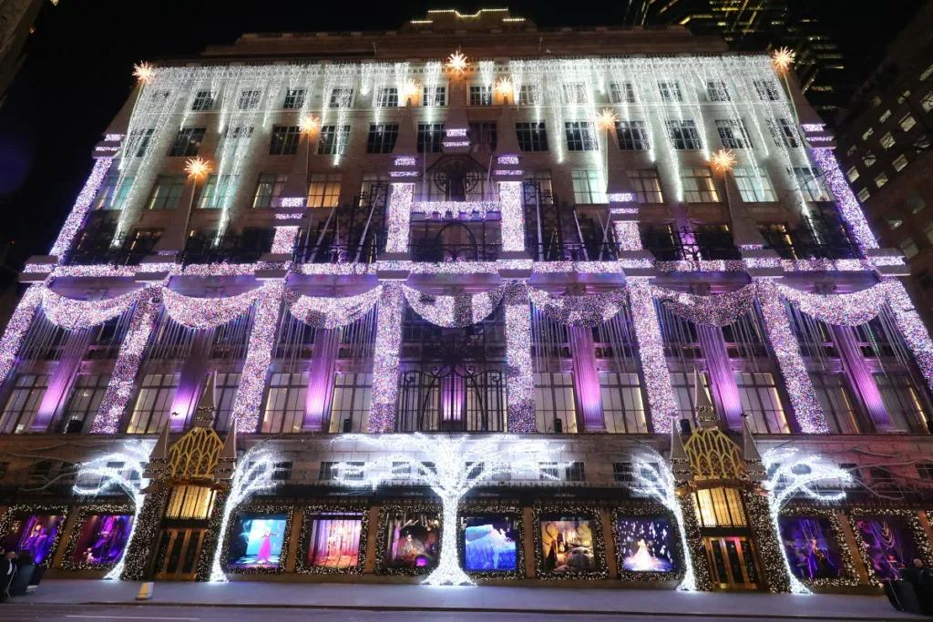 Les magnifiques vitrines de la 5ème avenue de New York