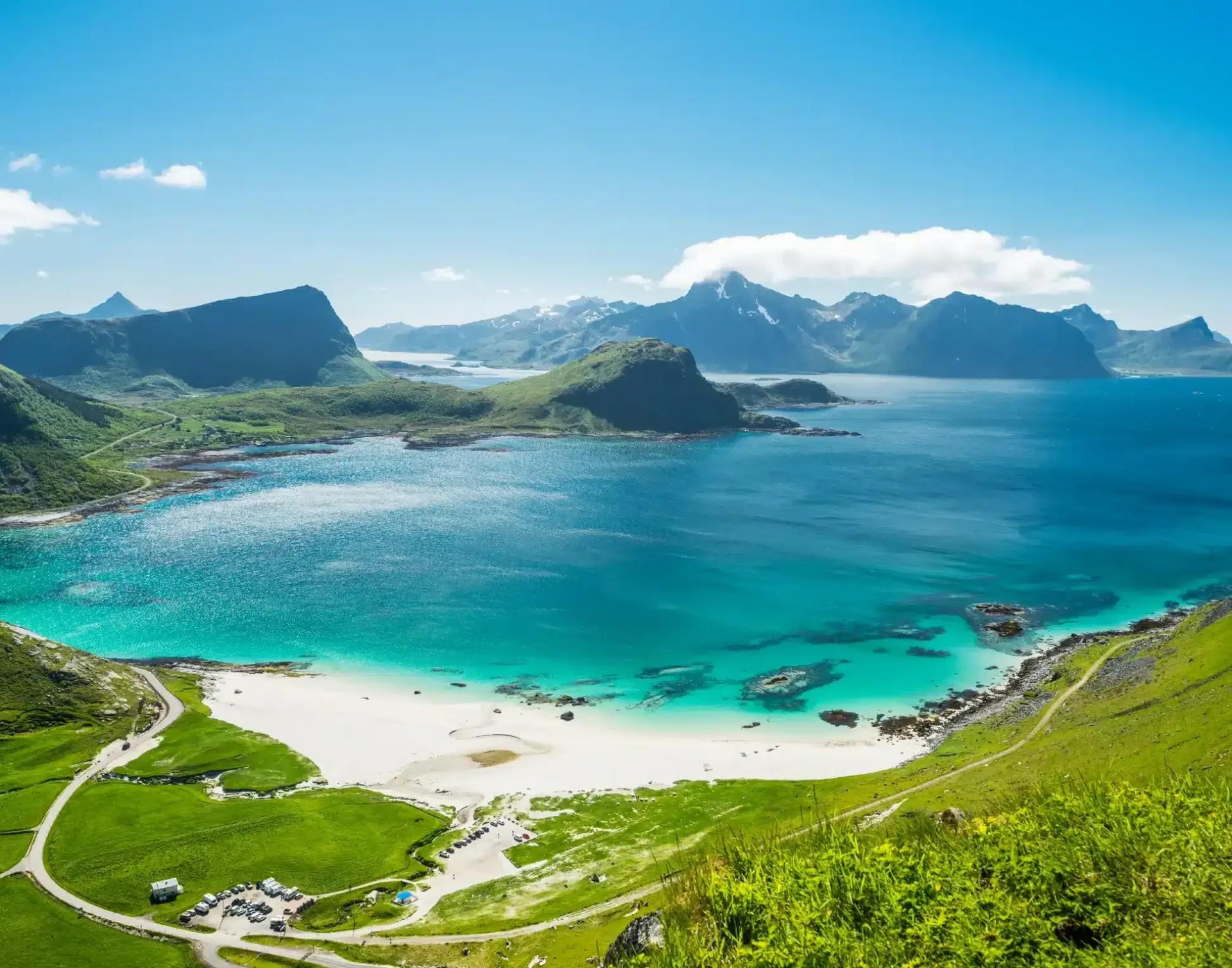 Découvrir Haukland Beach dans les Lofoten — Norvège