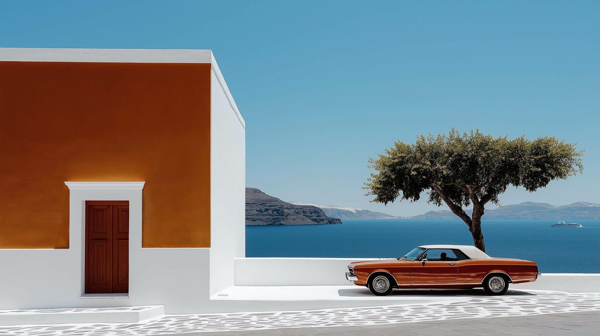 Comment louer une voiture à Santorin en 2025 — Santorin