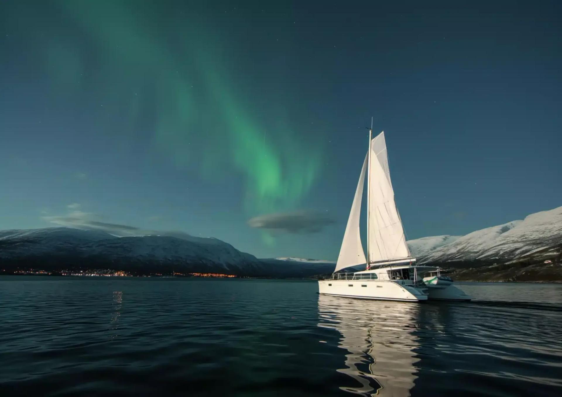 Croisières pour voir les aurores boréales à Tromsø — Norvège