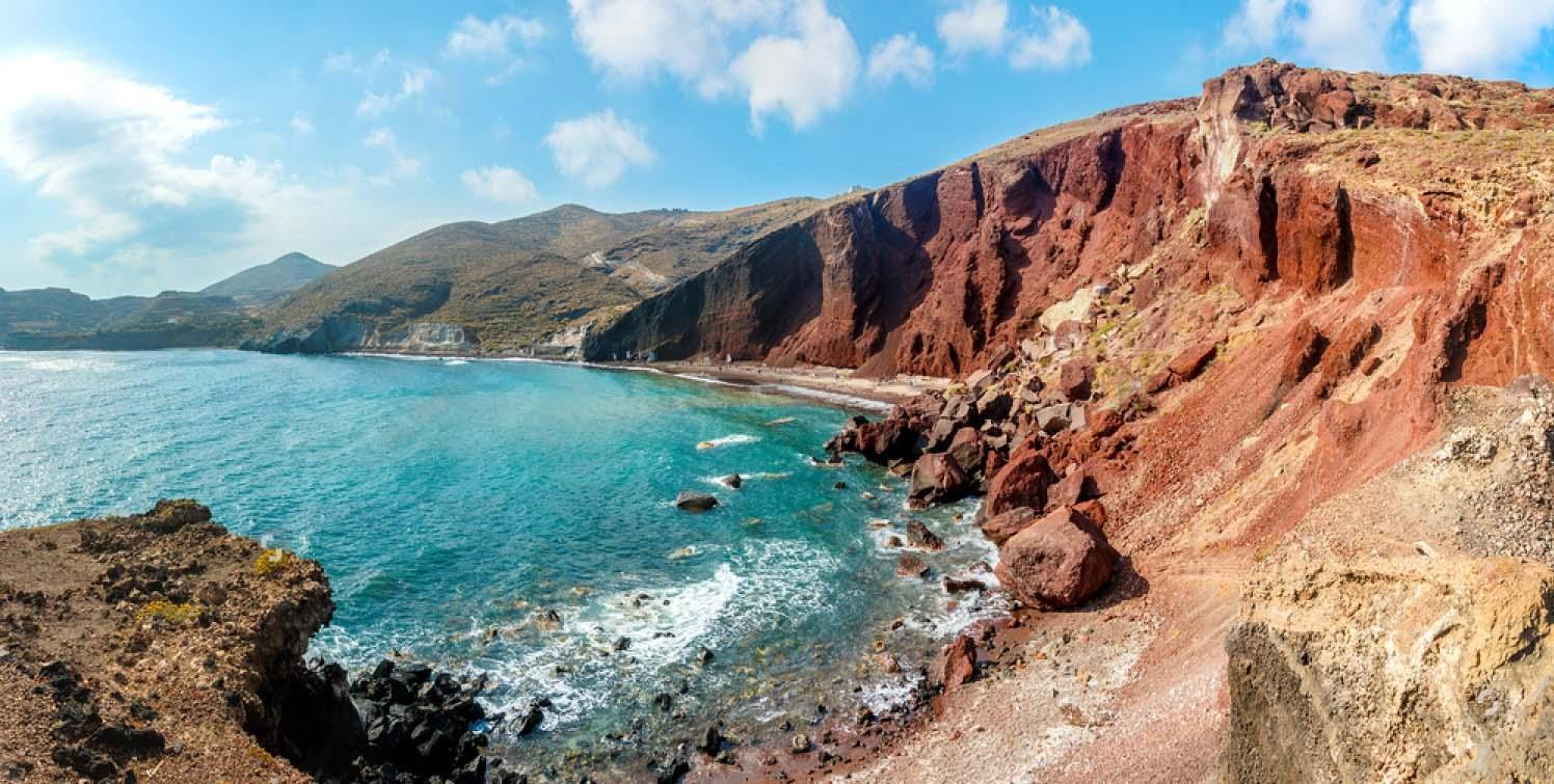 Red Beach à Santorin, le guide complet — Santorin
