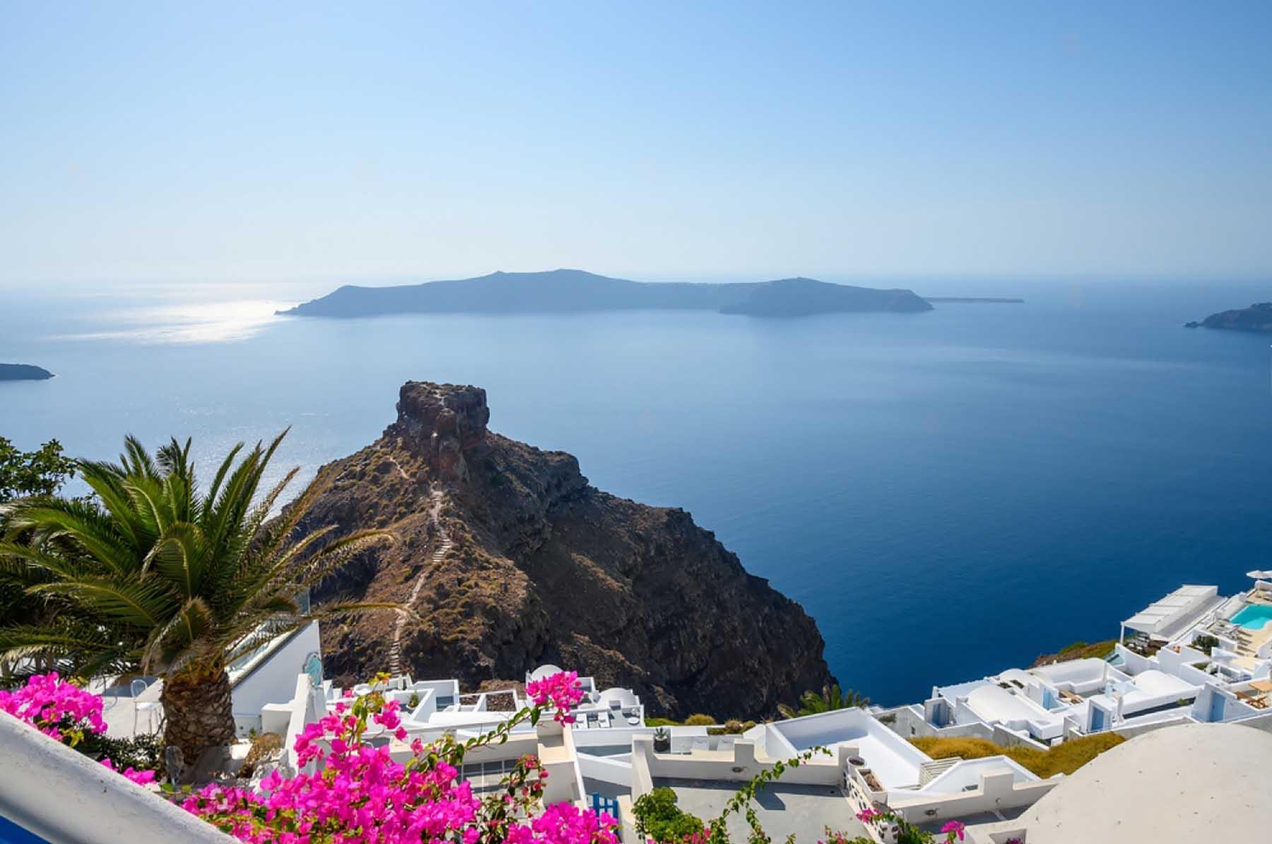 Comment visiter Skaros Rock à Santorin – Le guide de la randonnée — Santorin