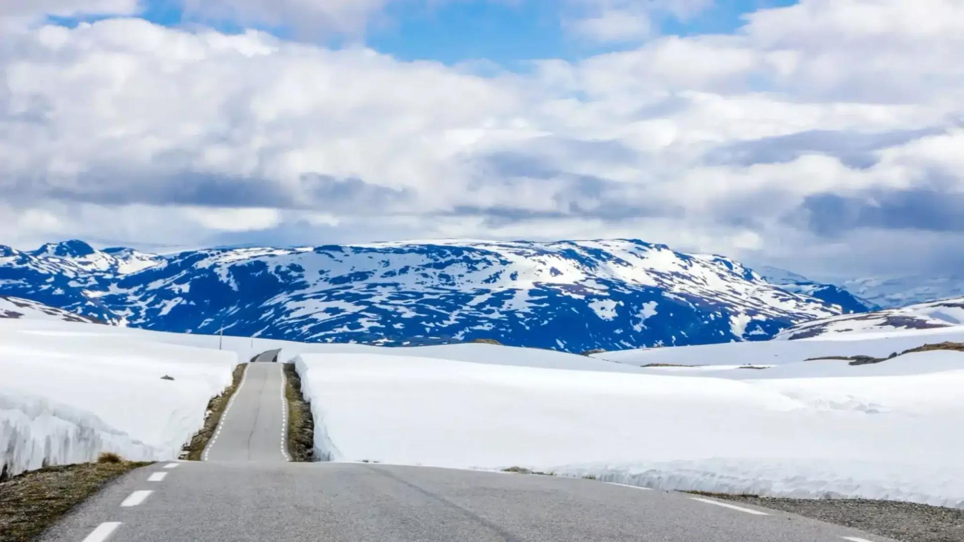 La route scénique de Aurlandsfjellet — Norvège