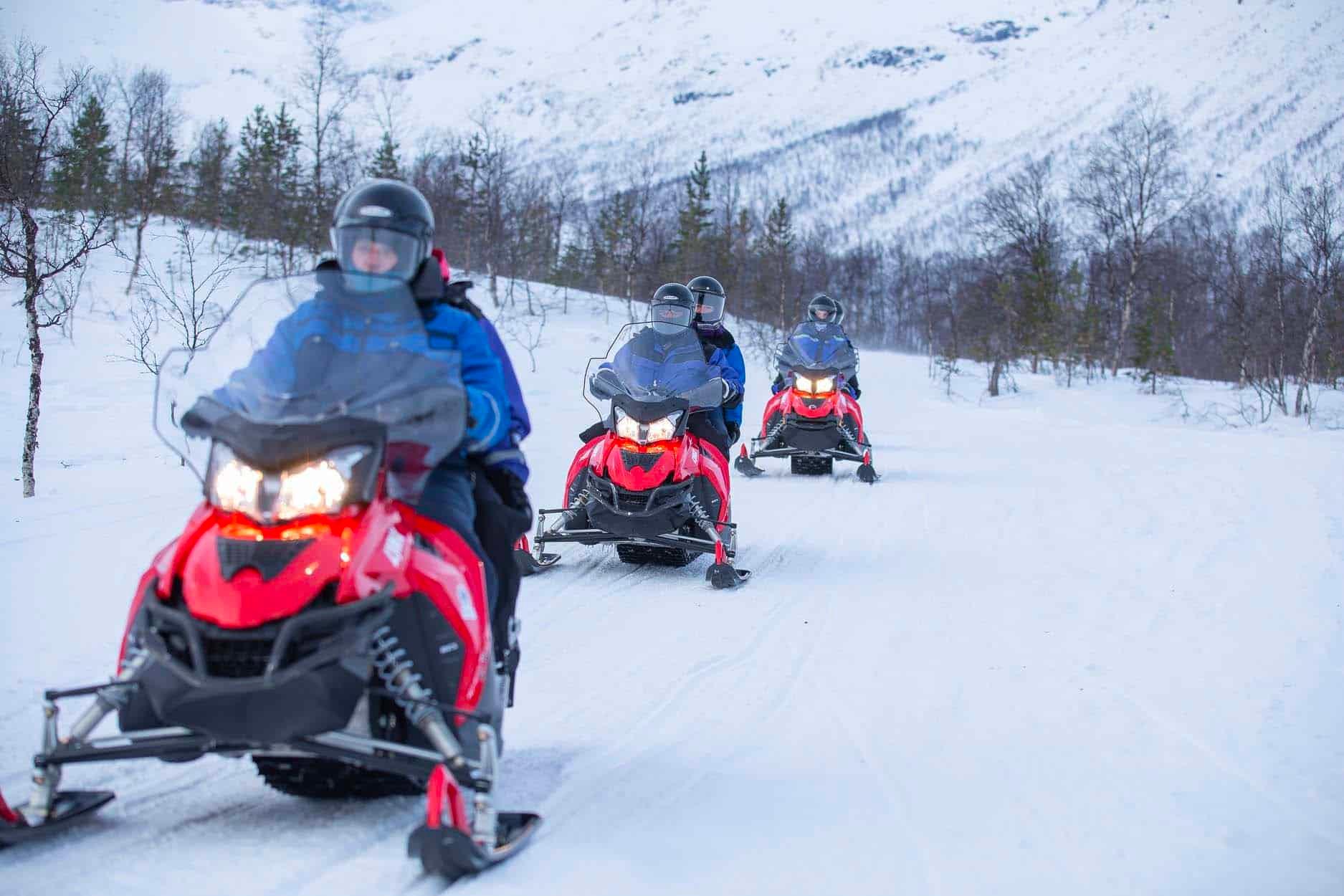 Tour en Motoneige à Tromsø avec Camp Tamok — Norvège