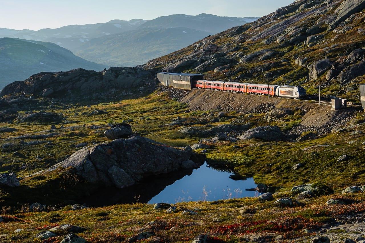 Prendre le train entre Bergen et Oslo — Norvège