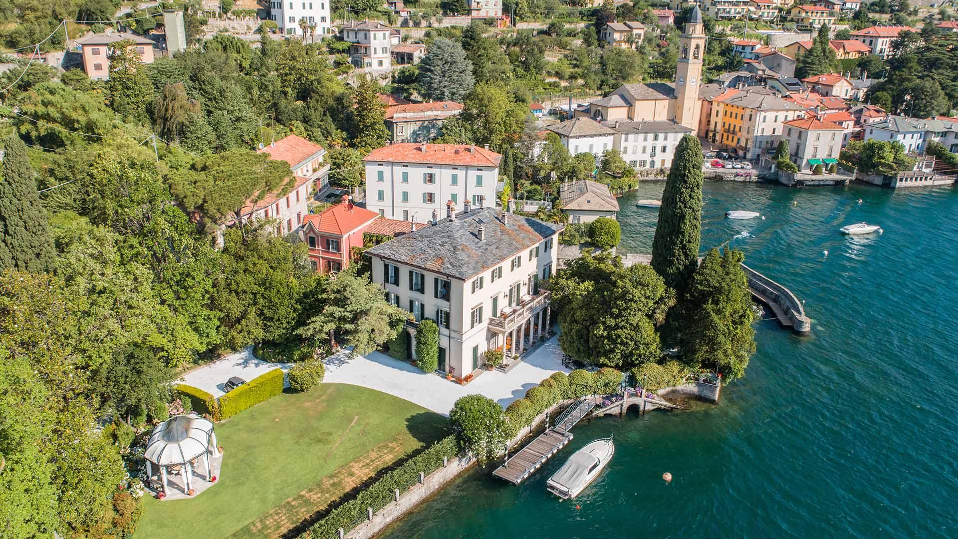 Villa Oleandra, demeure de George Clooney au Lac de Côme — Italie